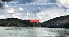 Desktop Screenshot of campbellcountychamber.com